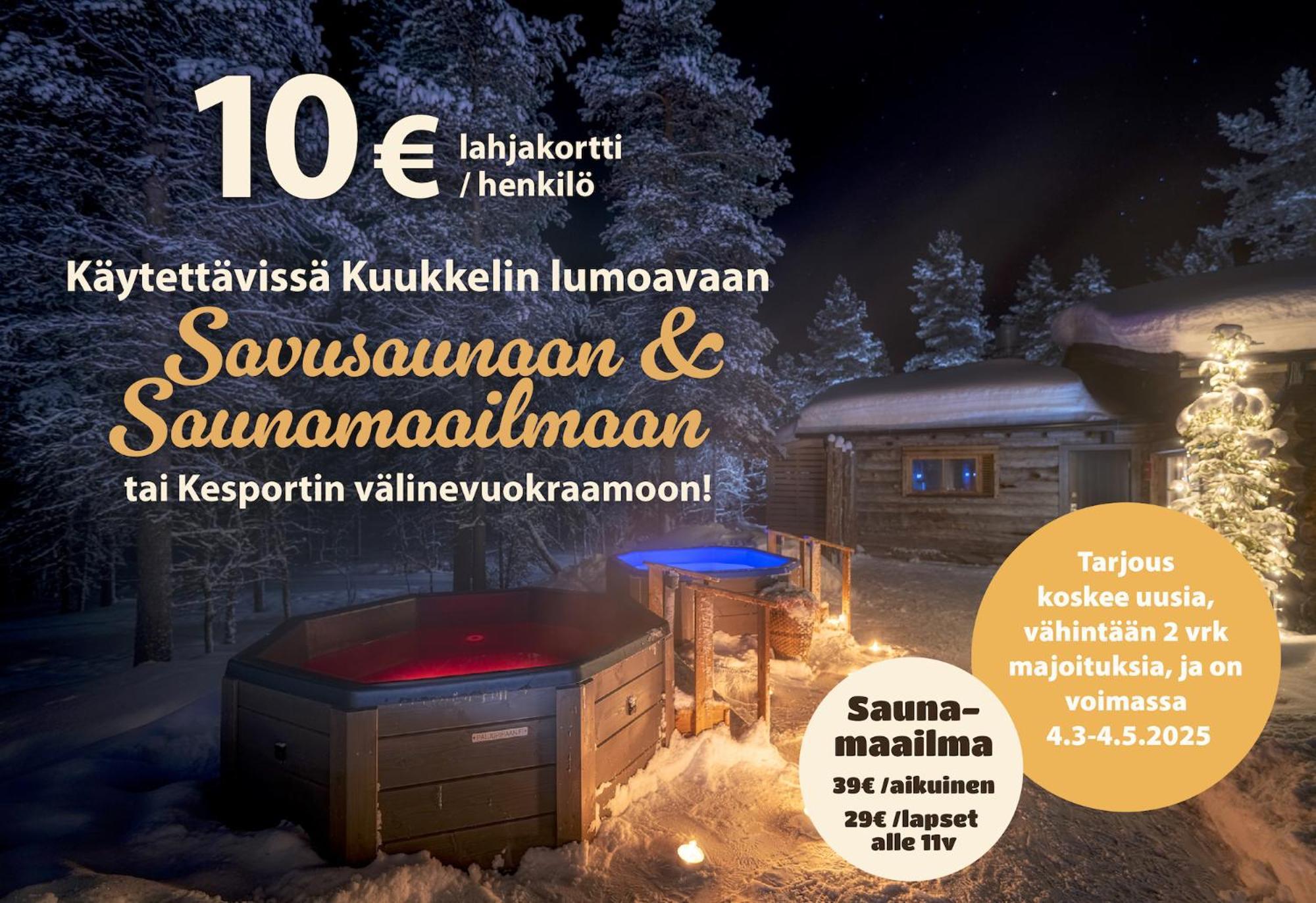 Kuukkeli Apartments Pikku-Hirvas Ja Porotokka Saariselkä Exterior foto